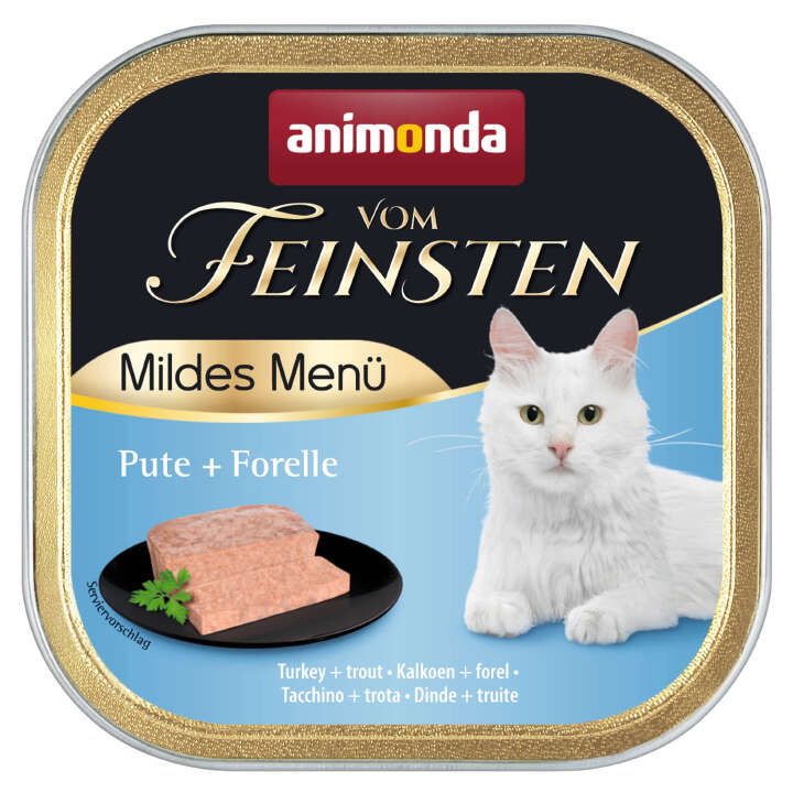 animonda Katzen-Nassfutter Vom Feinsten Pute + Forelle